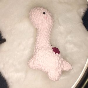🆕 Pink 🦕 Dinosaur Crochet Plushie